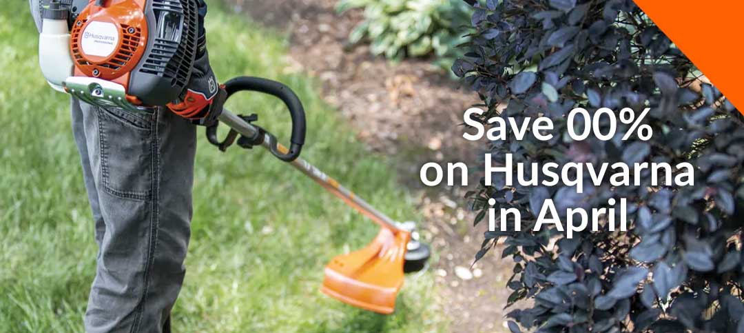 Save on Husqvarna Trimmers in April